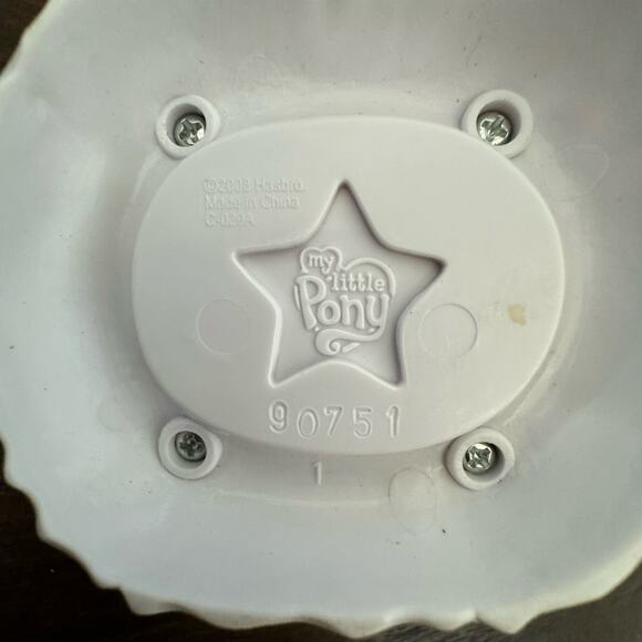 My Little Pony Baby Crib Cradle Bassinet 2008 Hasbro Horses Ponies Play Toys - Picture 14 of 16